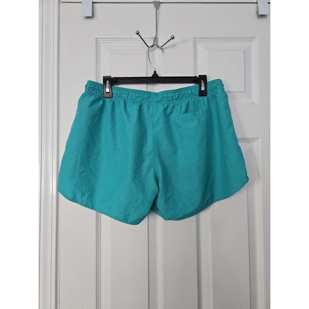 Reebok Womans Athletic Shorts Size Large Turquoise‎